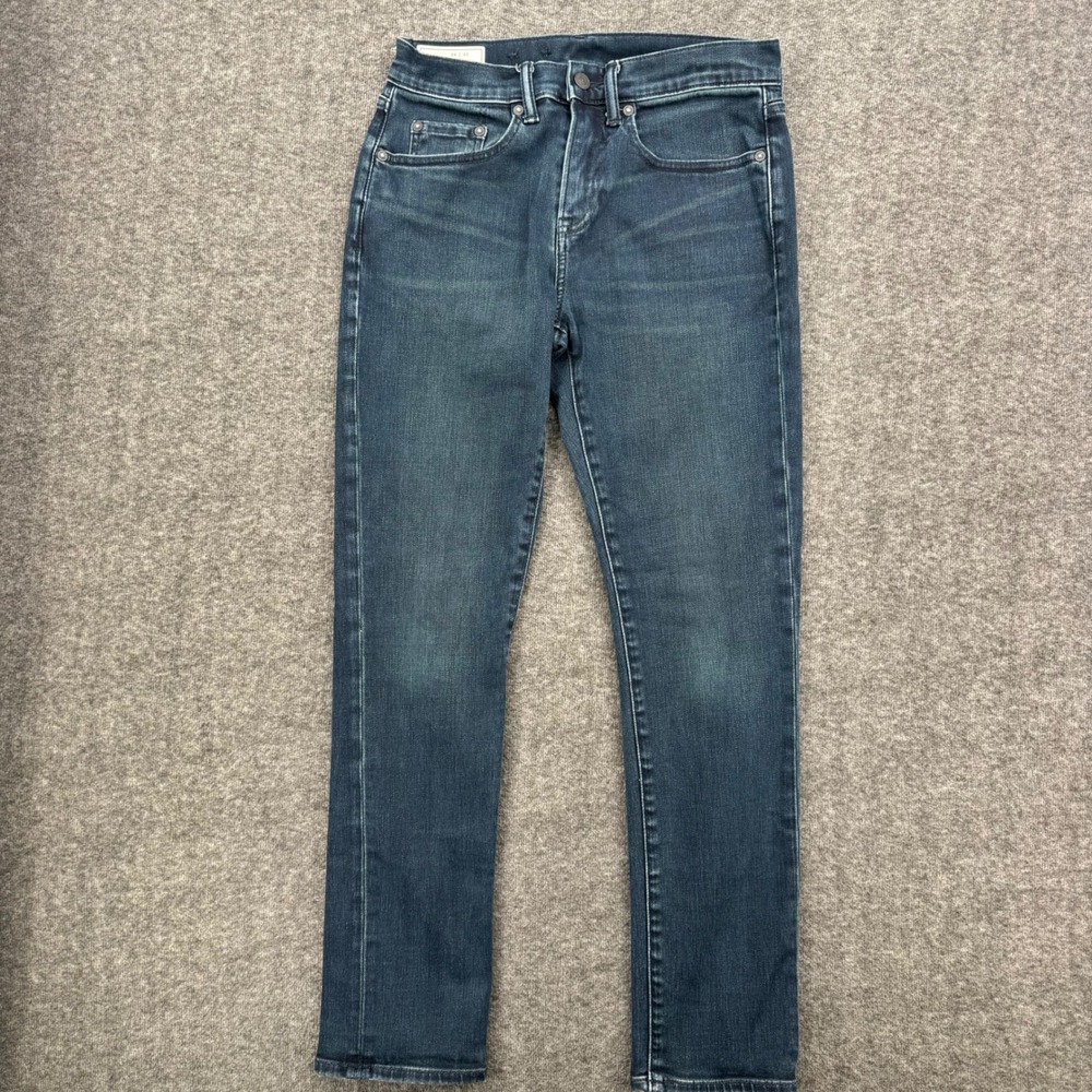 Gap 1969 Slim Fit Dark Wash Denim Jeans Mens 28 Blue Modern Straight Casual